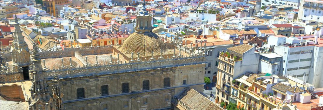 Panoramablick über Sevilla